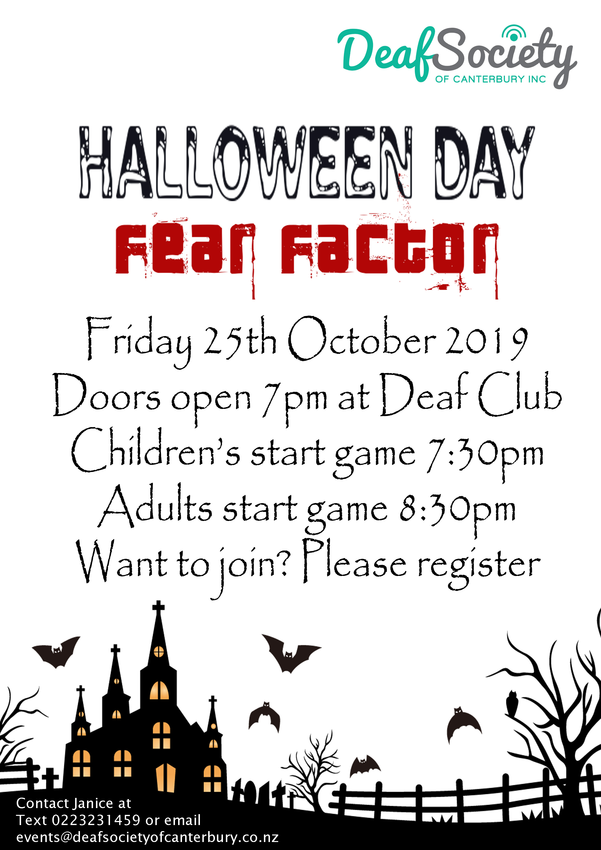 Halloween Day fear factor