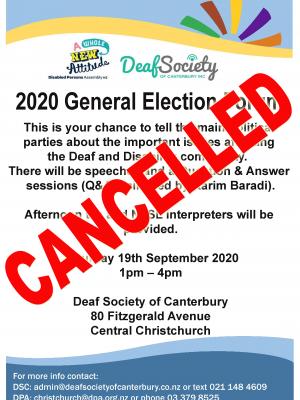 2020 General Election forum