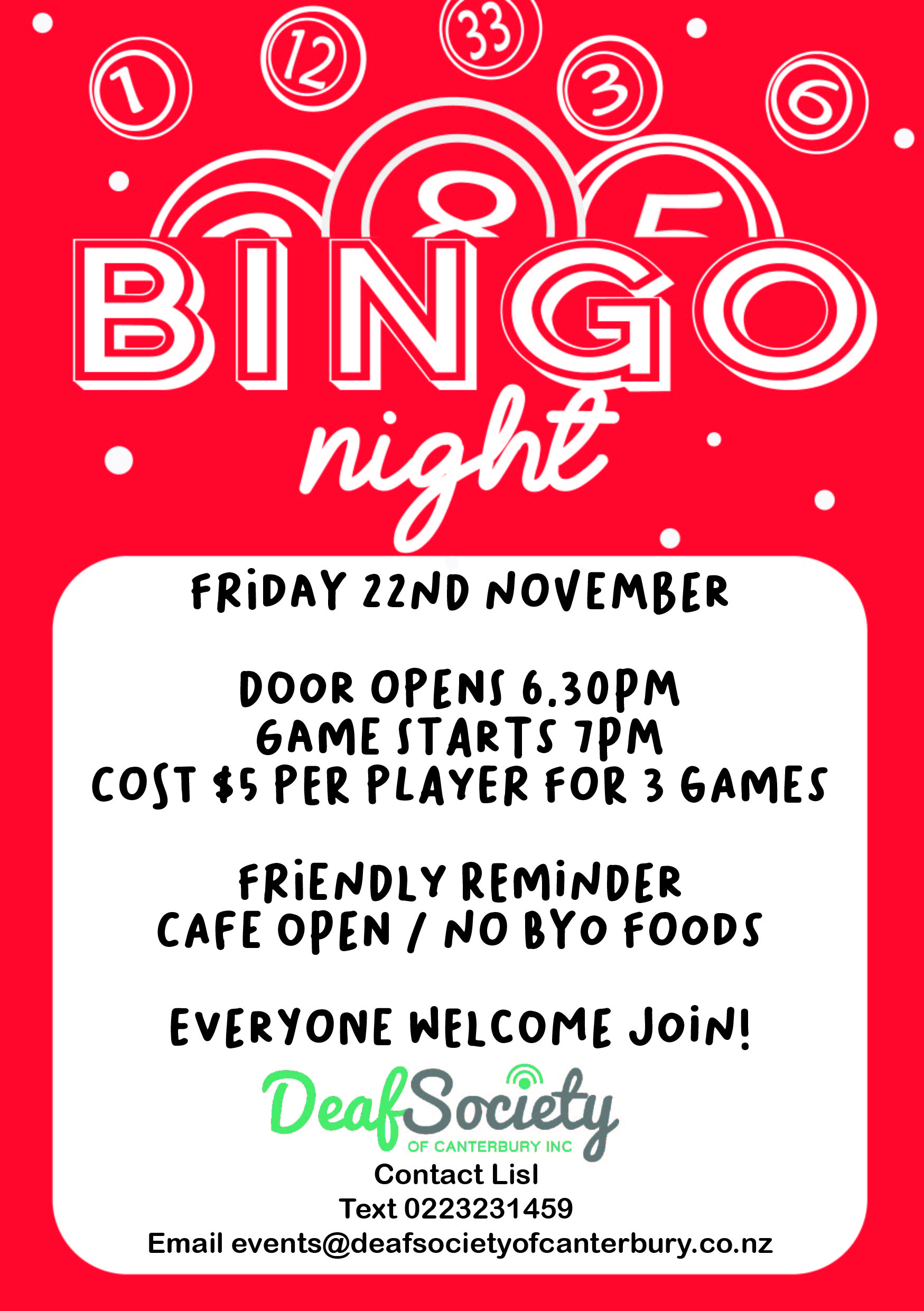 Bingo Nov 01