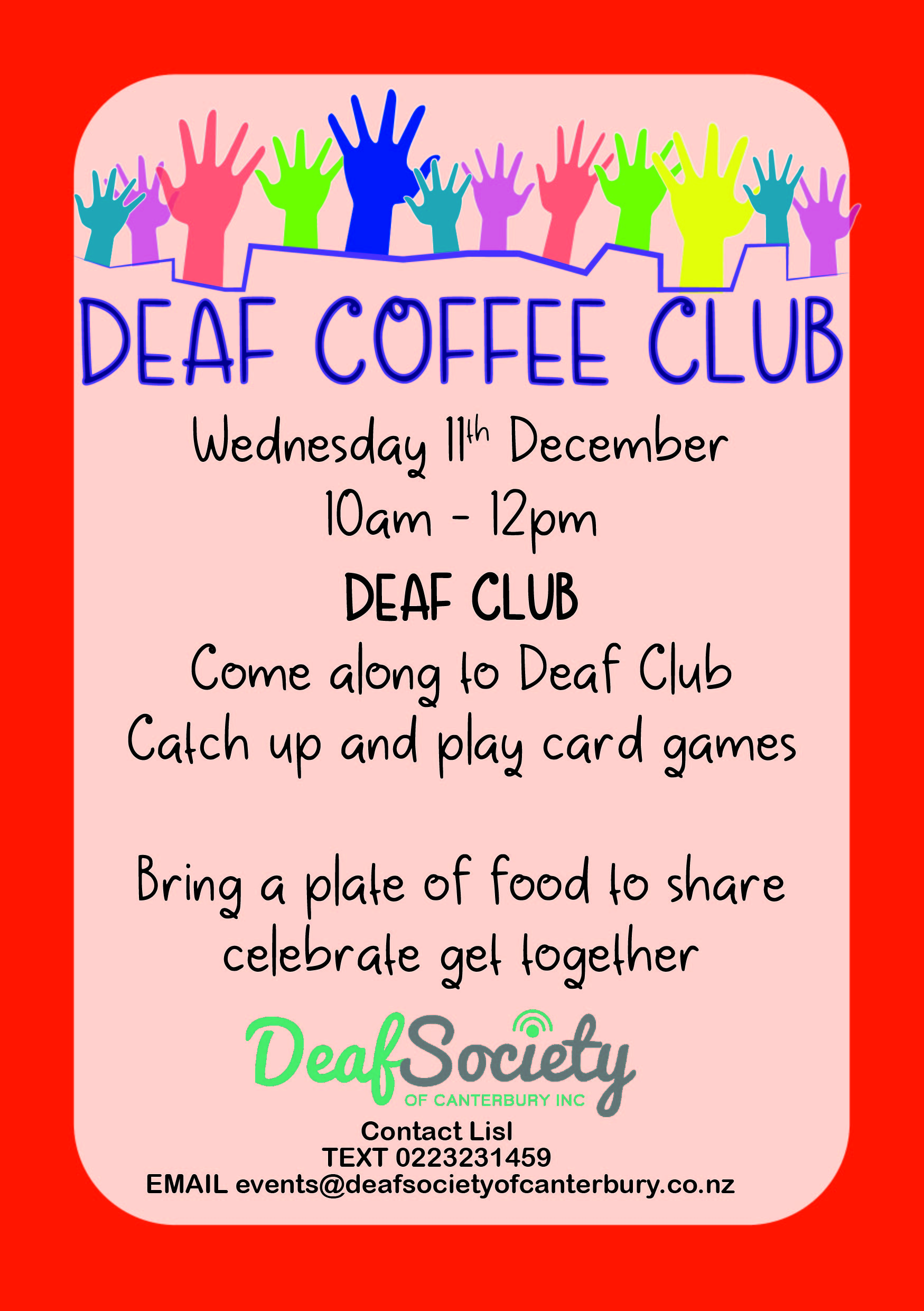 Deaf Community club Dec 01 01