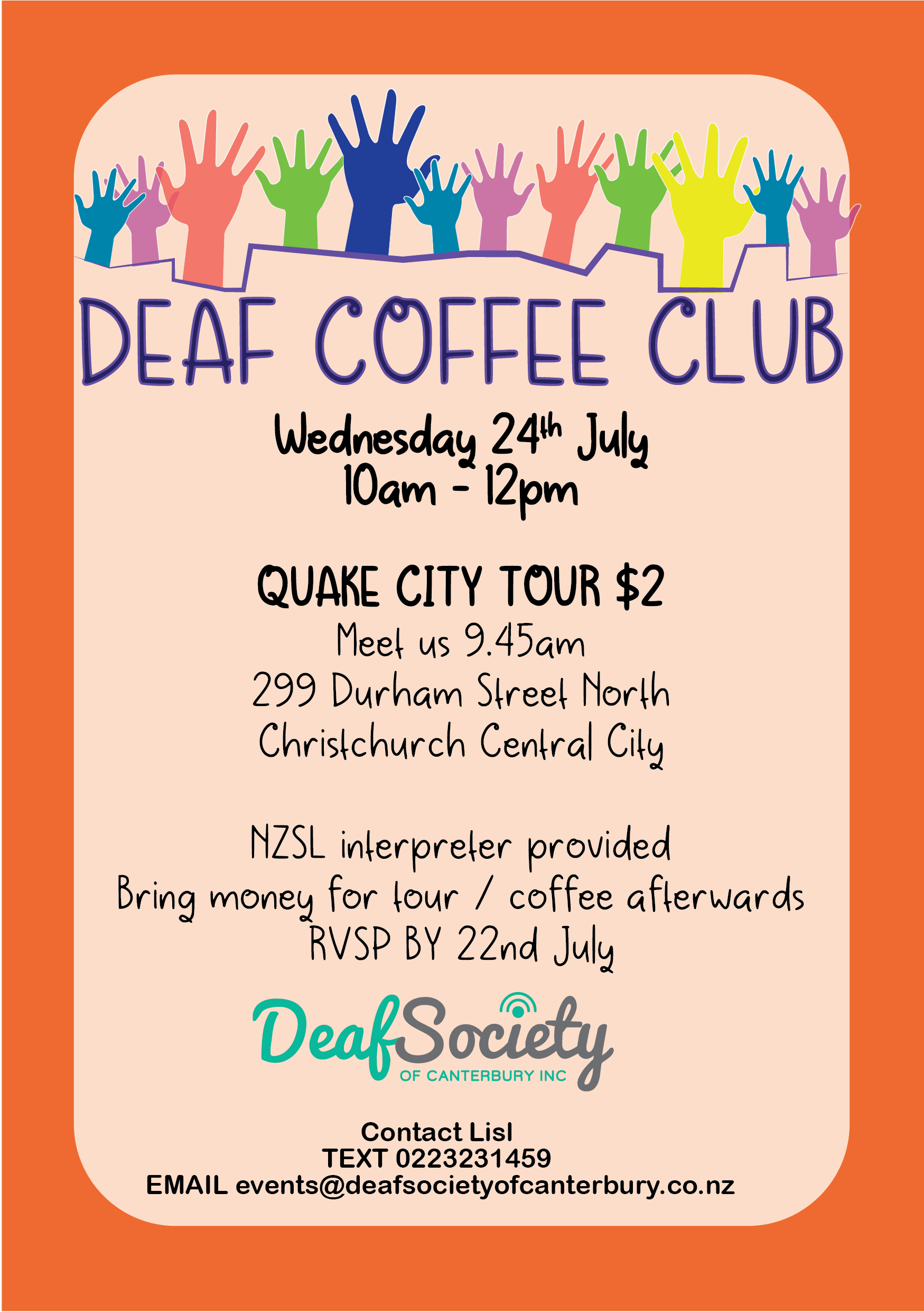 Deaf Community club July 01