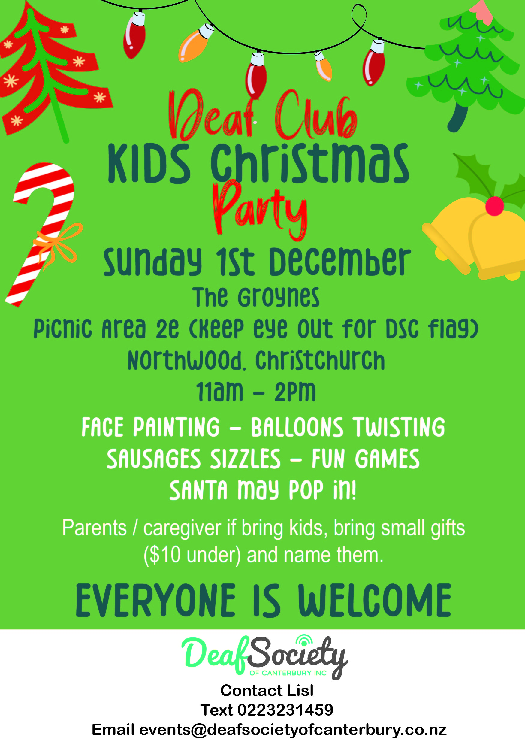 Kids xmas party updated