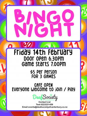 Bingo Feb 25 01