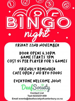 Bingo Nov 01