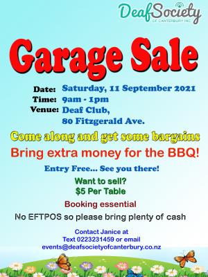 Garage Sale on