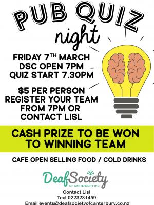 Pub Quiz night 01