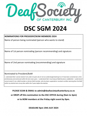 SGM Nomination form 2024