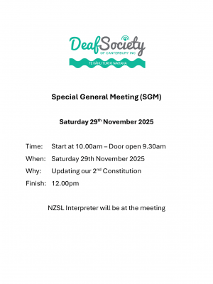 Special General Meeting 29 Nov 2025 flyer 1